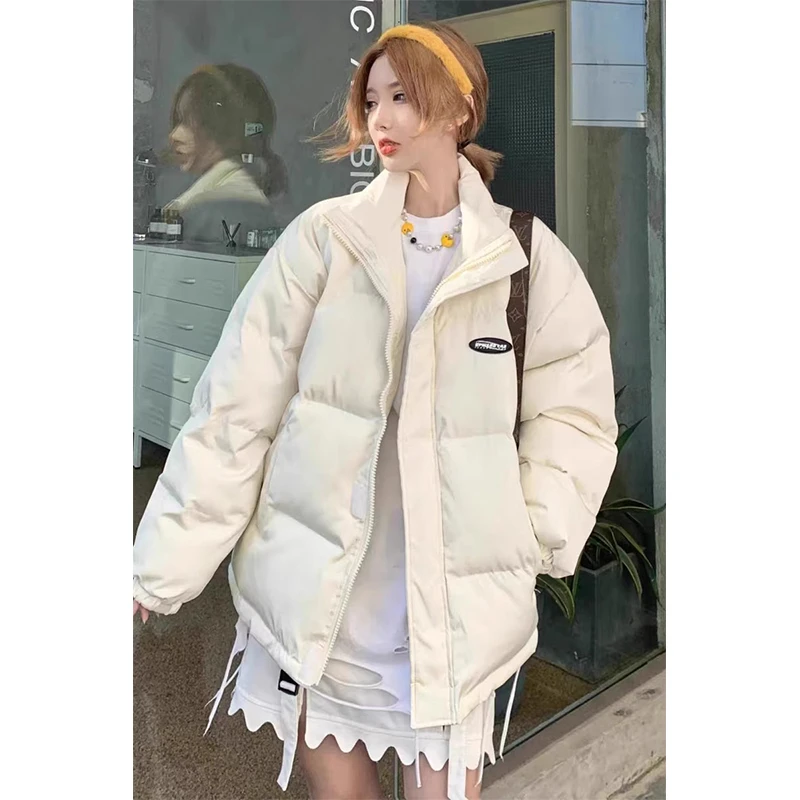 2024冬季新款时尚面包服小个子设计感小众加厚爆款棉服棉袄外套女