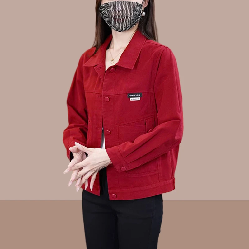 秋季新款时尚洋气百搭外套女士休闲减龄短款上衣宽松爆款气质女装