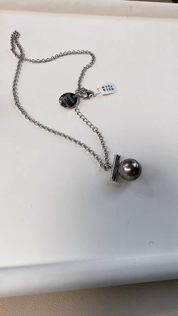 【闪购商品】海水珍珠吊坠(赠链)银S925镶嵌吊坠