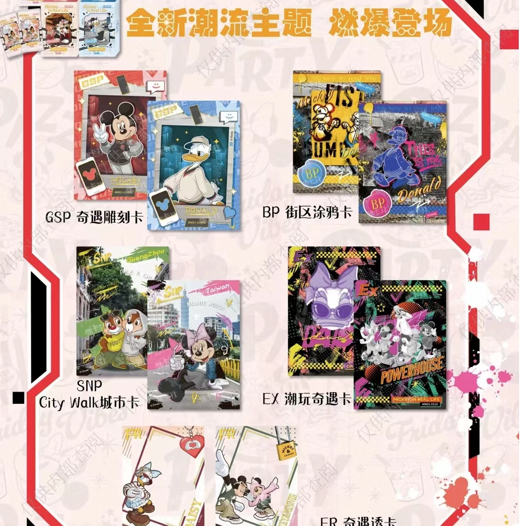 【拆袋】集卡社米奇纪念版收藏卡-“奇“遇记（拆袋）盲盒