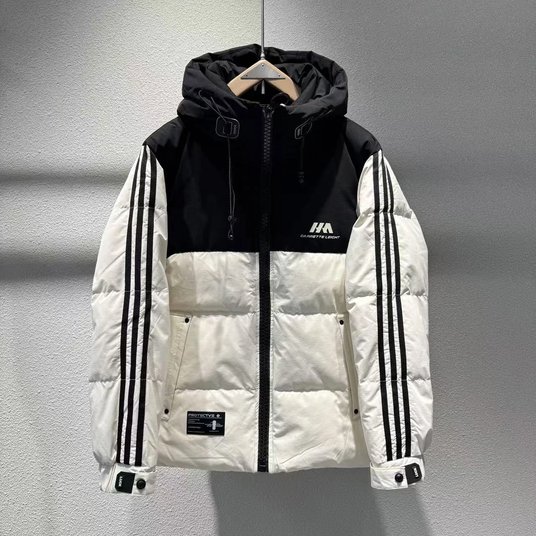 冬季连帽工装加厚冲锋衣外套-3632