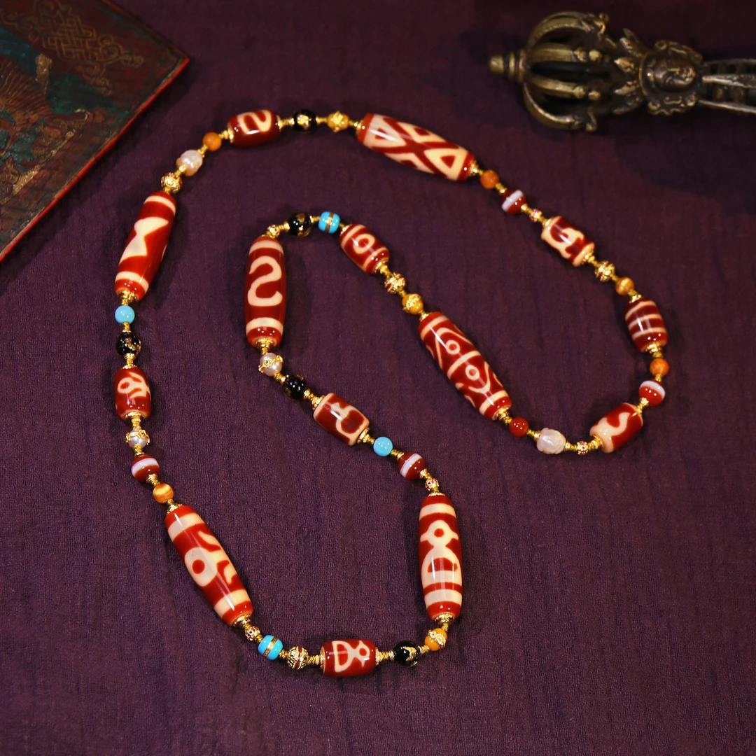 【加强版】七星连珠进库 国风原创设计款七星项链X30202