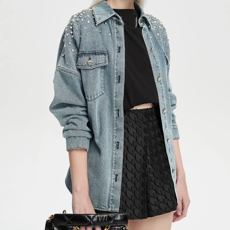 Norike/NorikeJ 21春复古牛仔外套 485