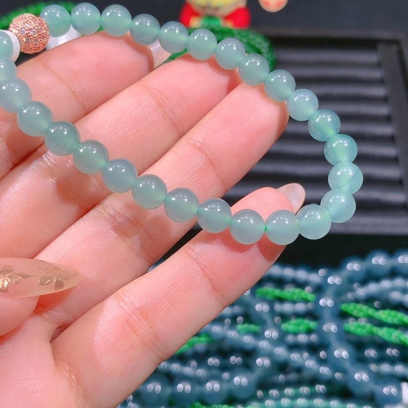 【闪购商品】翡翠手链未镶嵌天然