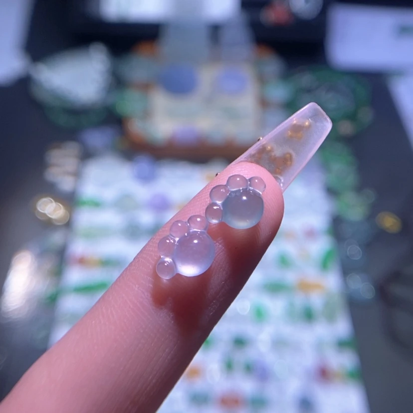 【闪购商品】翡翠挂件未镶嵌熊爪