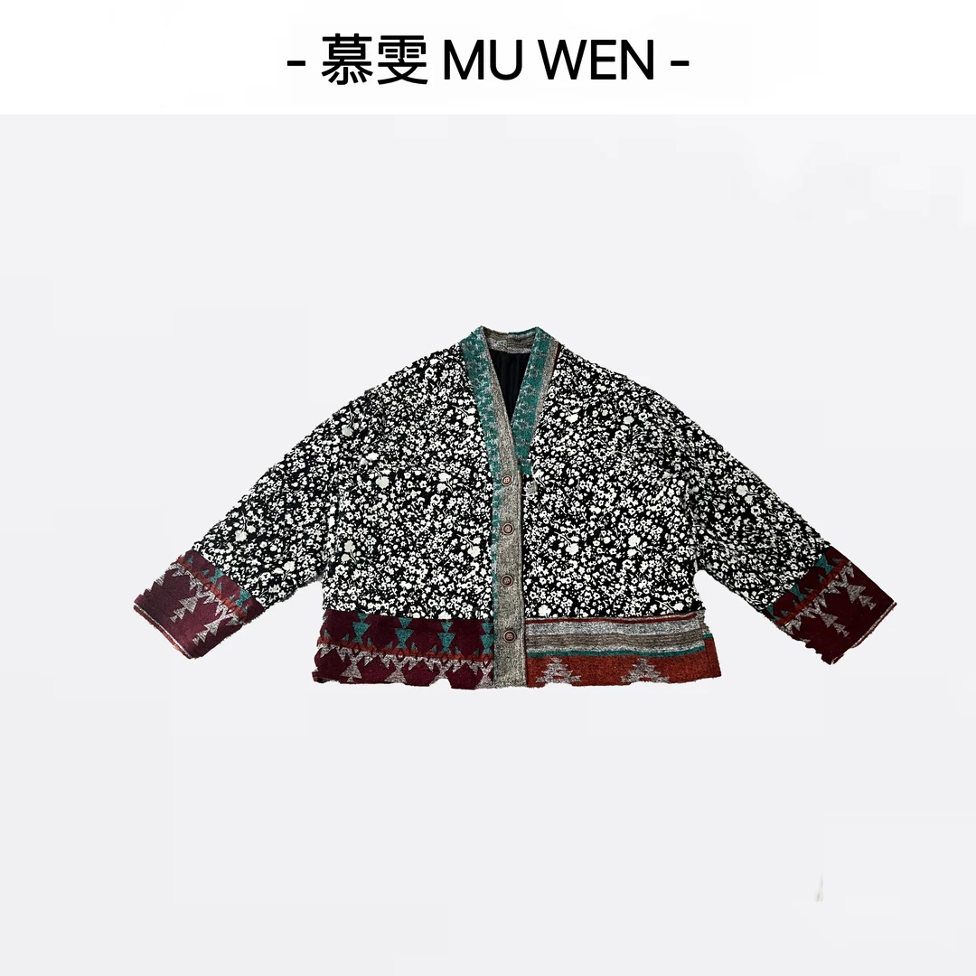 24357162【绘秋枝】加棉精致优雅外套棉服棉袄