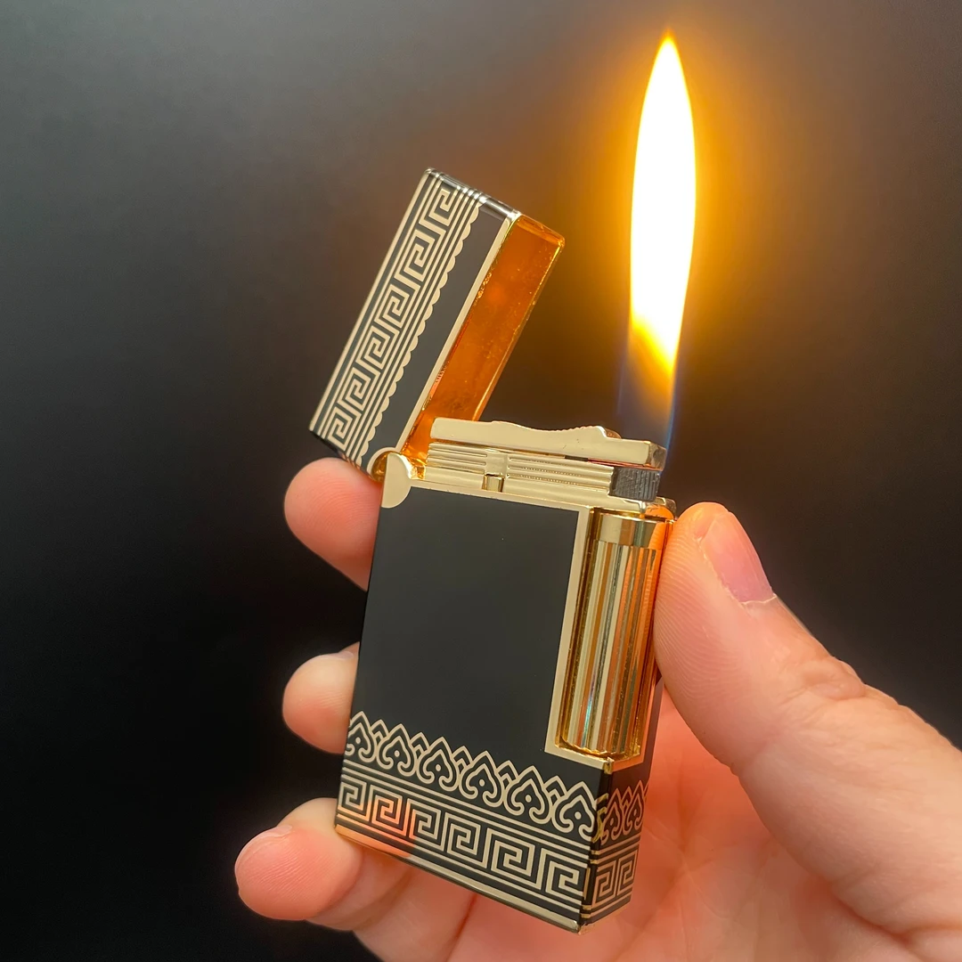 德瑞朗声机砂轮侧滑明火经典男士复古