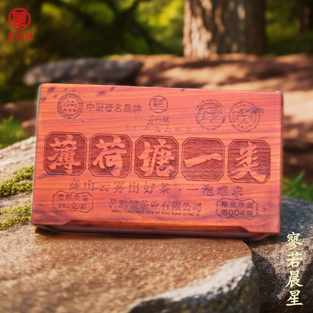 【薄荷塘一类】2024年 普洱茶生茶250克