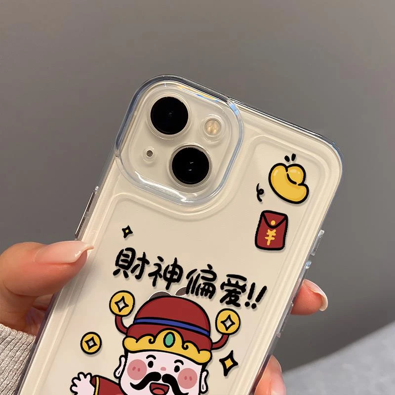 轻风适用iphone15手机壳苹果15pro max新款14promax创意15pro个性