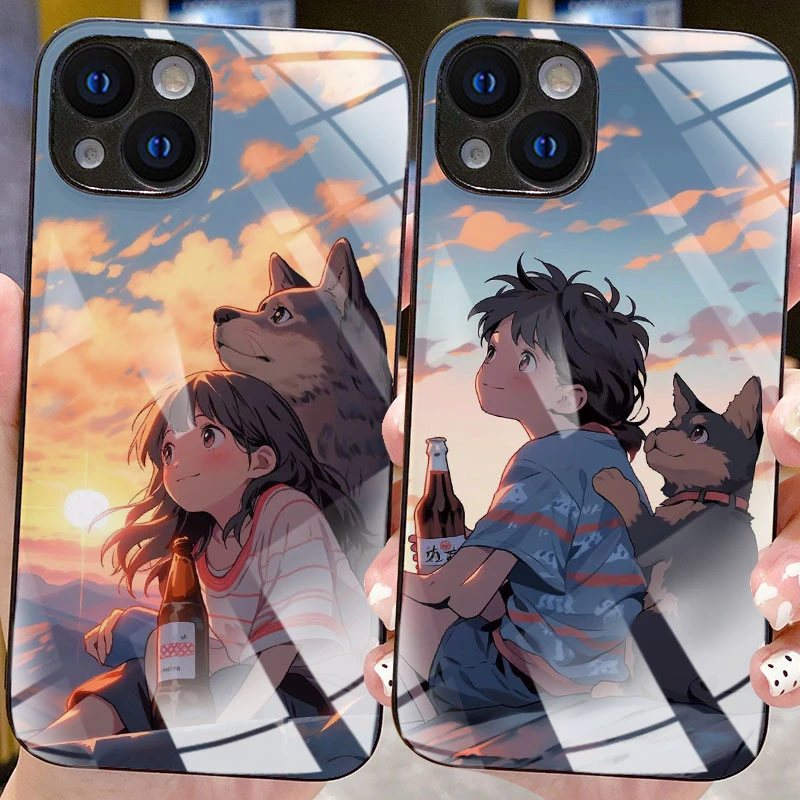 小众高级感情侣手机壳定制全型号适用iPhone15/14/15/152promax华