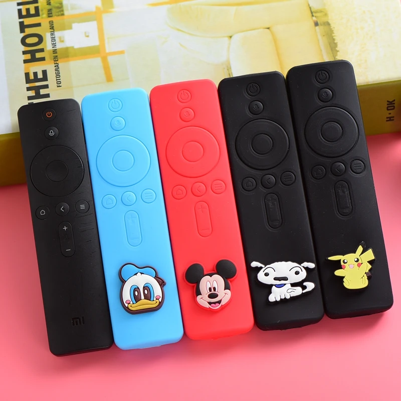 适小米4A遥控器硅胶高清保护套可爱卡通创意