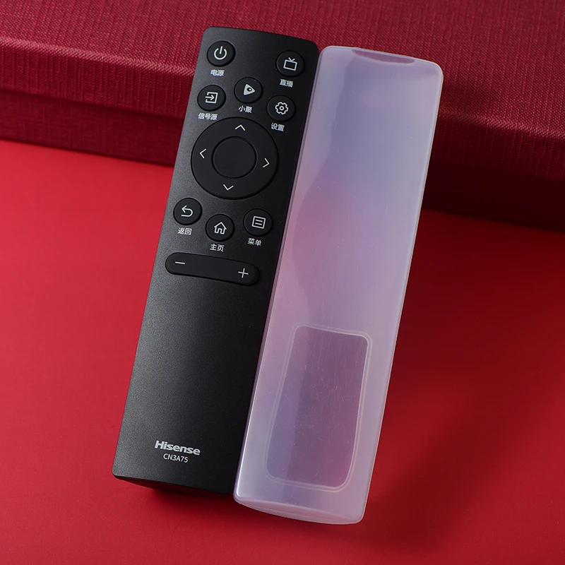 海信3A75 3V75遥控器高清防摔防污保护套半包硅胶套子家用客厅套