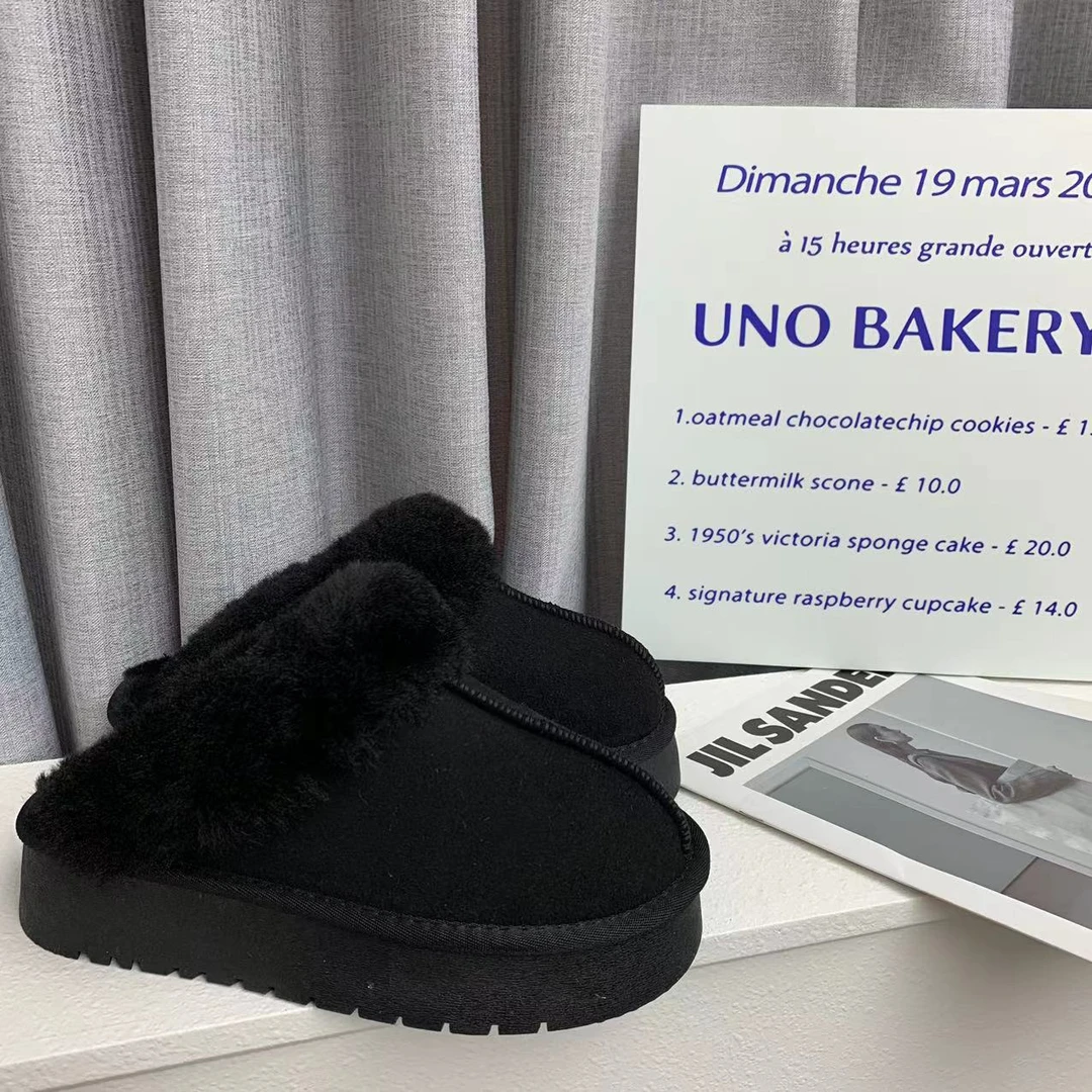 拖鞋女士外穿新款冬季厚底包头毛毛拖鞋秋冬雪地靴棉鞋保暖03