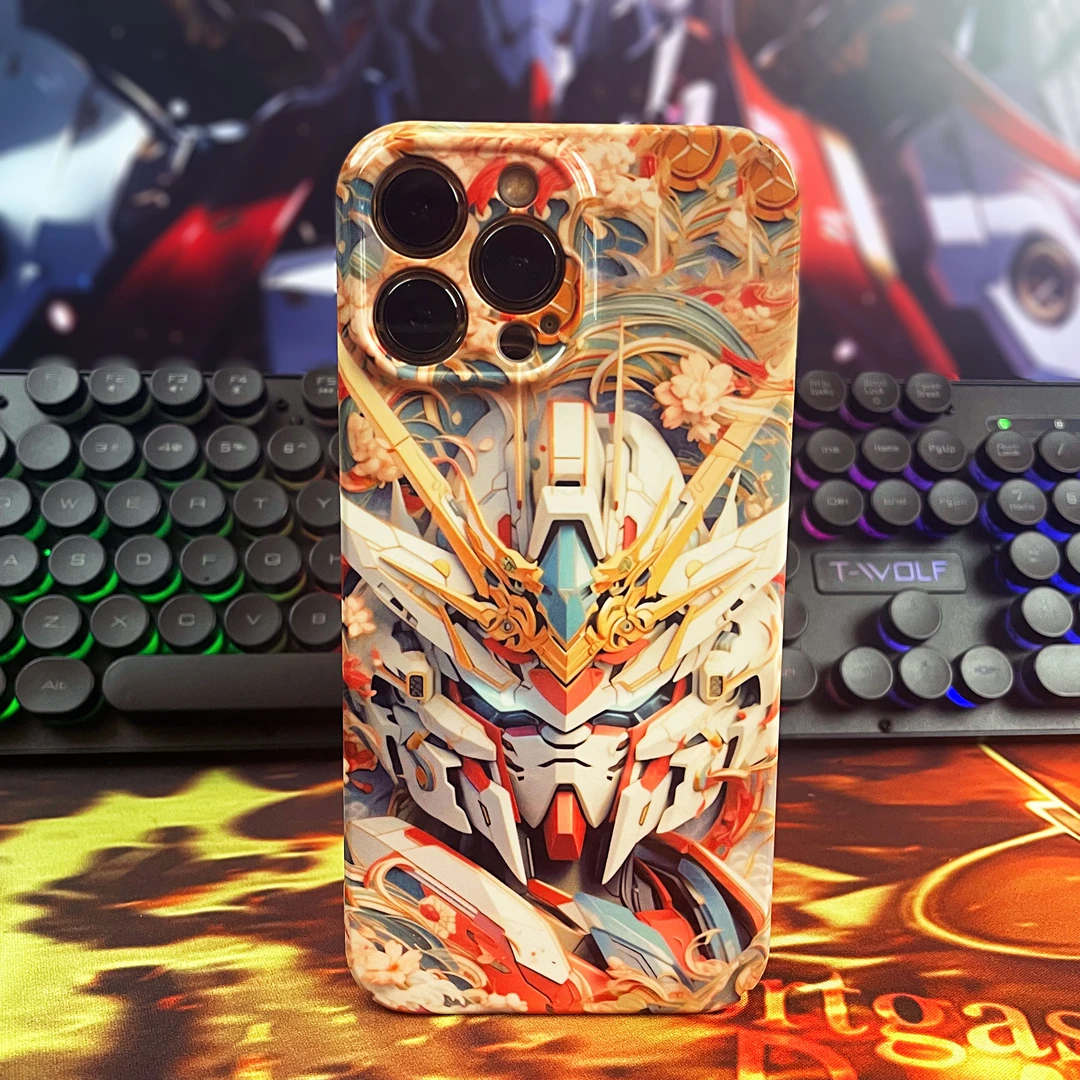 国潮高达菲林壳适用苹果/华为/荣耀/vivo/OPPO/小米全包手机壳