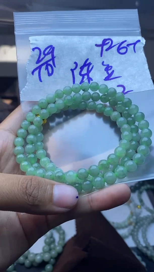 【闪购商品】定制翡翠未镶嵌珠串