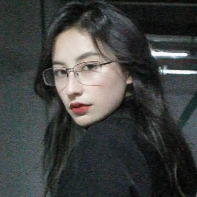高启兰同款禁欲半框方形近视女度数可配素颜神器复古小框镜框御姐