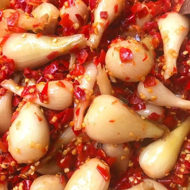 重庆酸辣藠头剁椒藠头香辣辣椒湖南荞头下饭菜四川泡菜开胃菜 2瓶