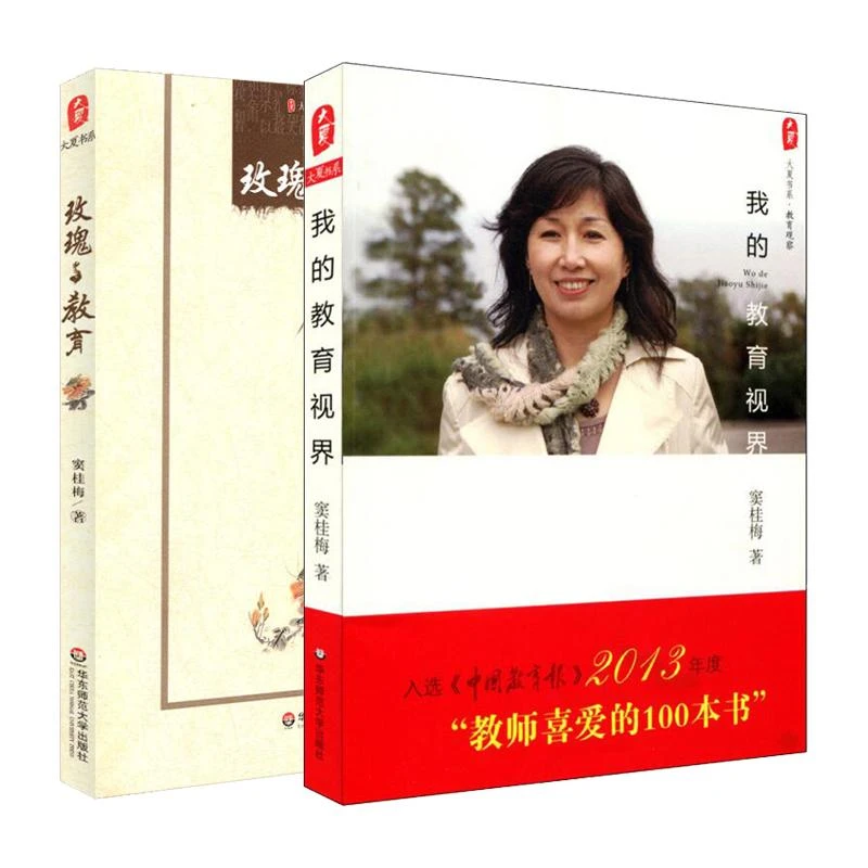 窦桂梅教育随笔集 玫瑰与教育+我的教育视界 大夏书系 教育反思