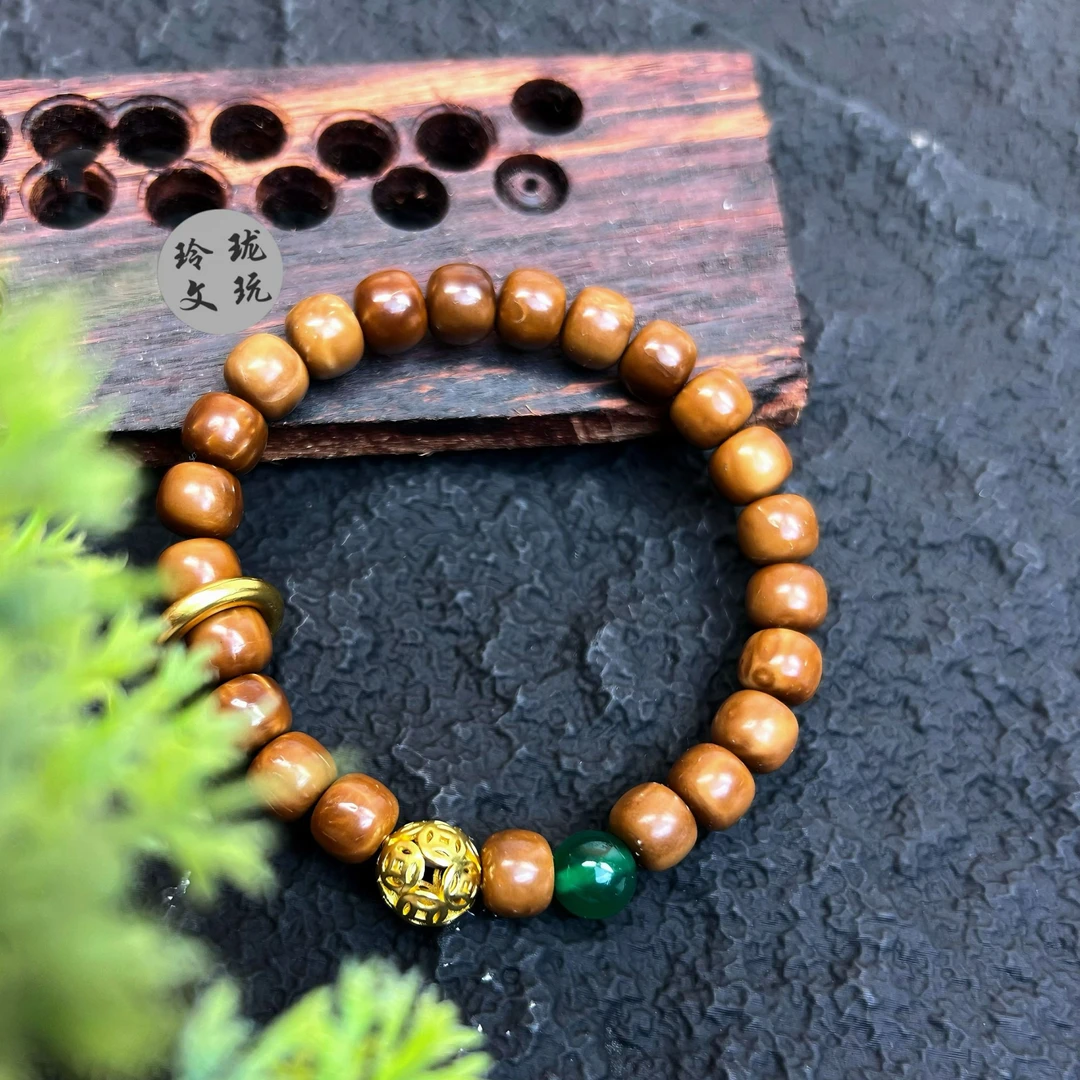 库克 菩提单圈款手串 文玩好物
