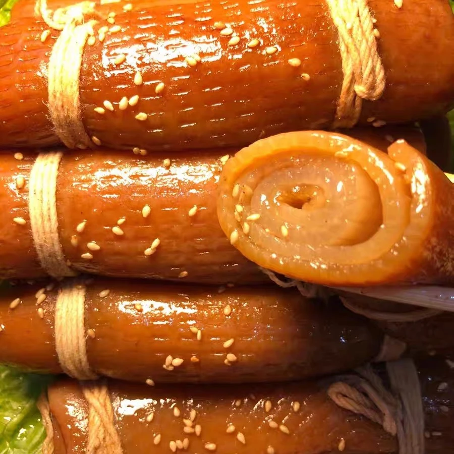 香辣猪皮卷一包250克  两包    每包2-3个  匠心卤制