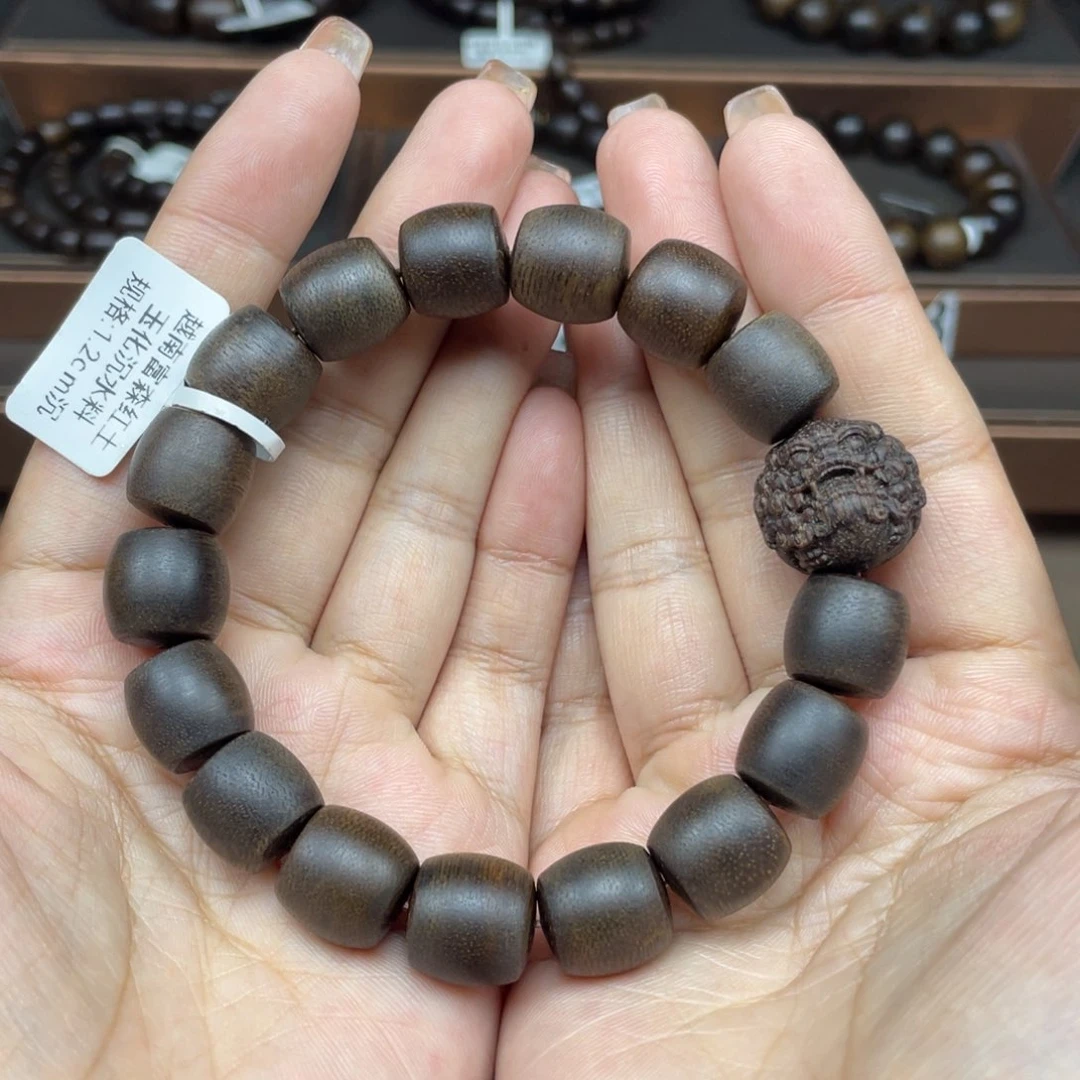 【闪购商品】沉香手串越南1.2珠子