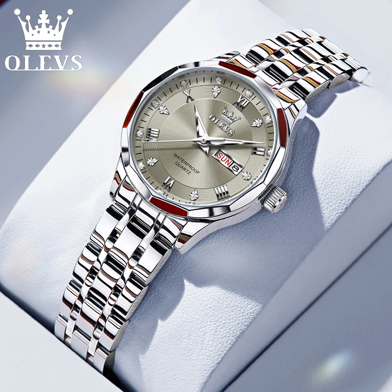 瑞士注册认证2025新款商务正品牌女士手表女款新品棱形腕表女送礼