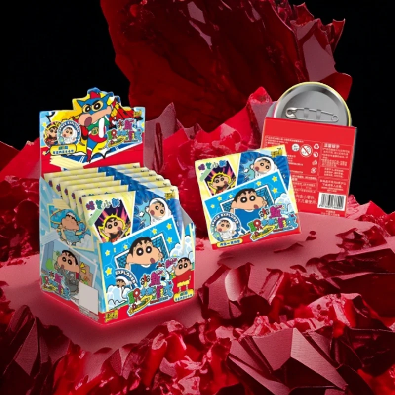 卡游 蜡笔小新 吧唧盲盒