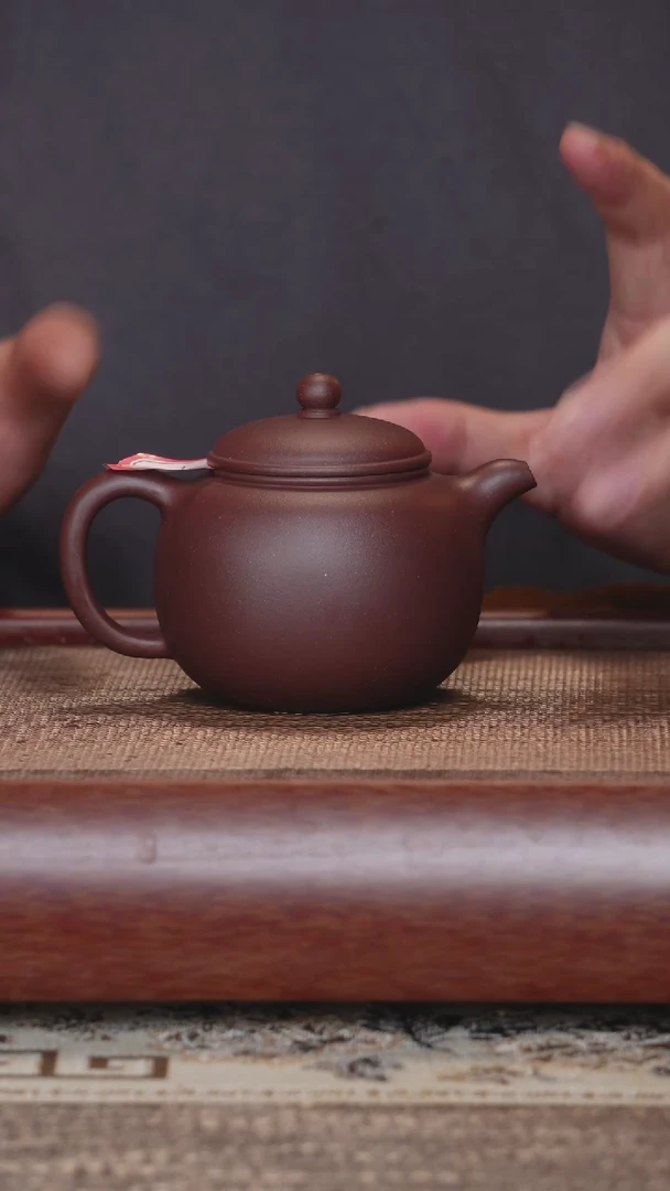 【闪购商品】紫砂茶壶微瑕匏樽底槽清半手工