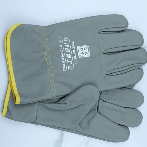 西北邦杰031司机电焊手套劳保防护耐磨耐用牛皮短手套