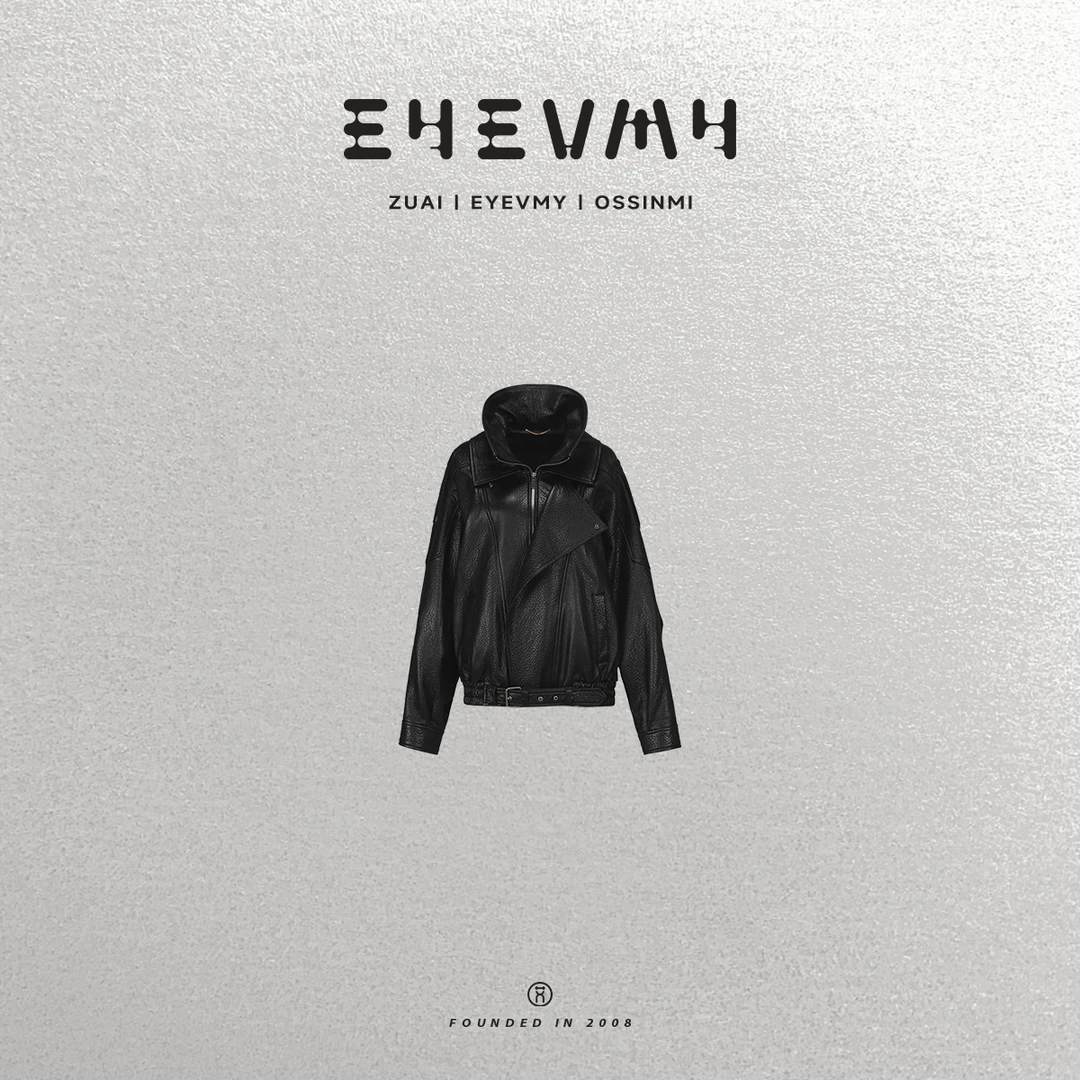 【Y版甩纹绵羊泡皮夹克】皮里料滨霸铜氨丝机车皮衣WT44PWK010