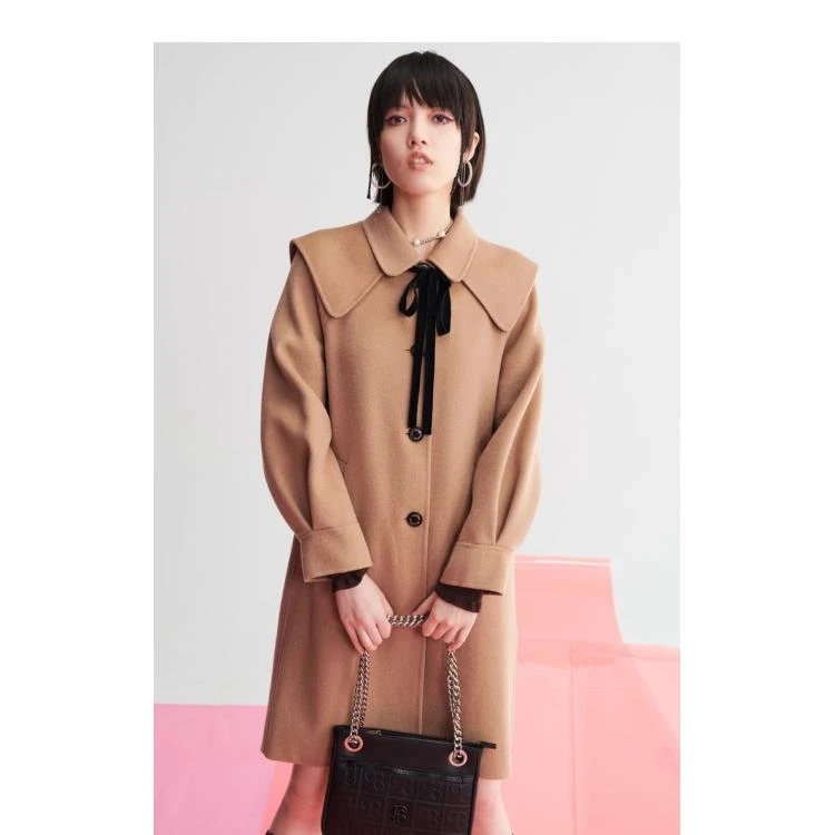 A178可脱卸双领大衣