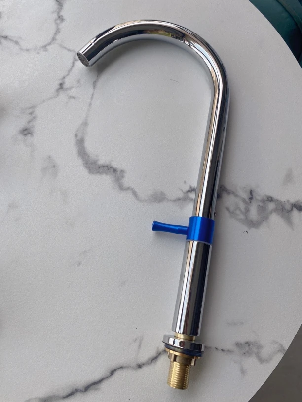 厨房洗菜盆单冷不锈钢水龙头加粗加重无阀芯