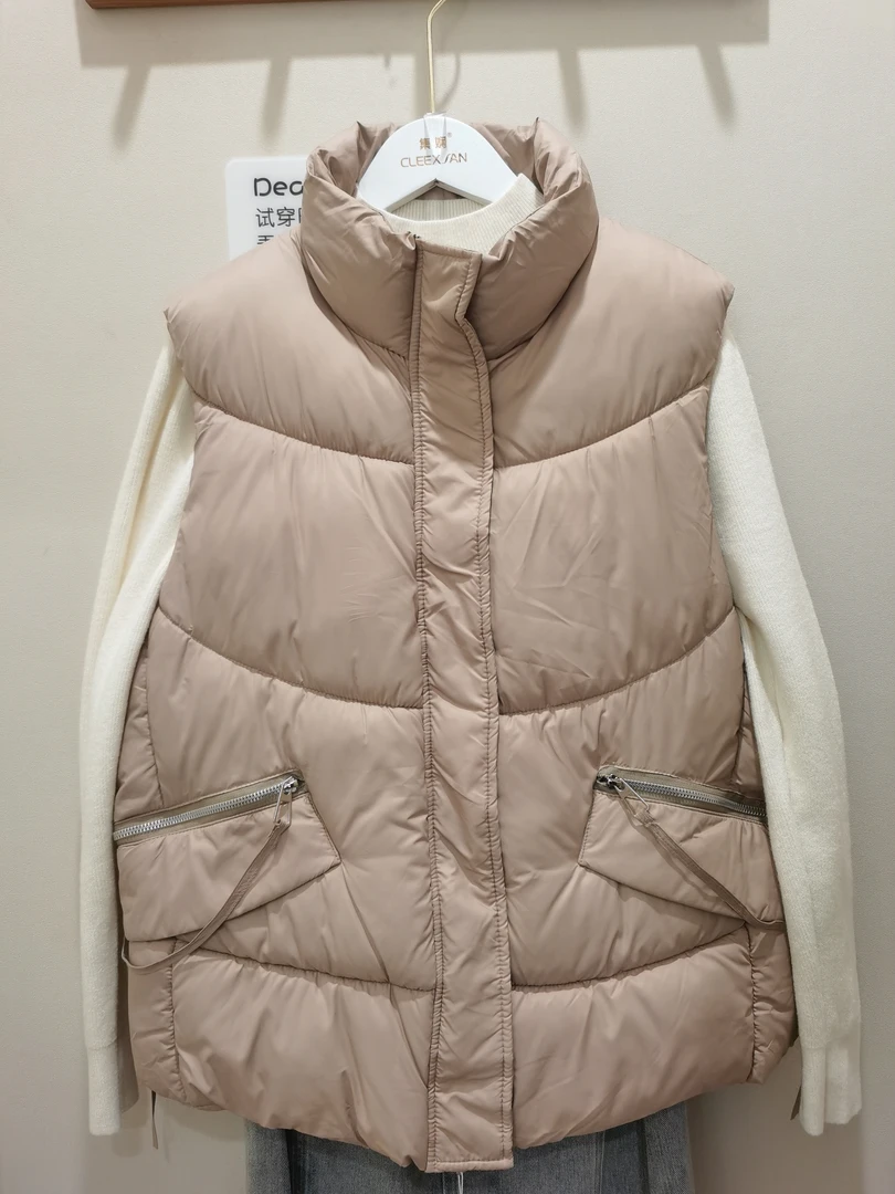 集娴女装休闲棉马夹