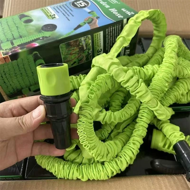 双层加厚，抗压防爆防漏！三倍伸缩力 多用途高压水枪水管