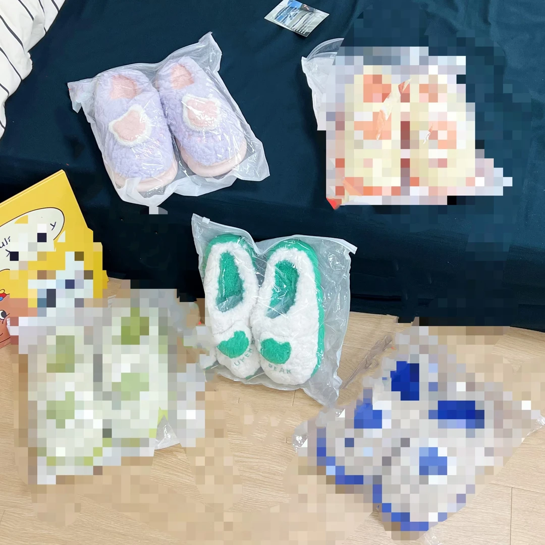 冬季棉拖可爱风室内保暖拖鞋大人用棉拖