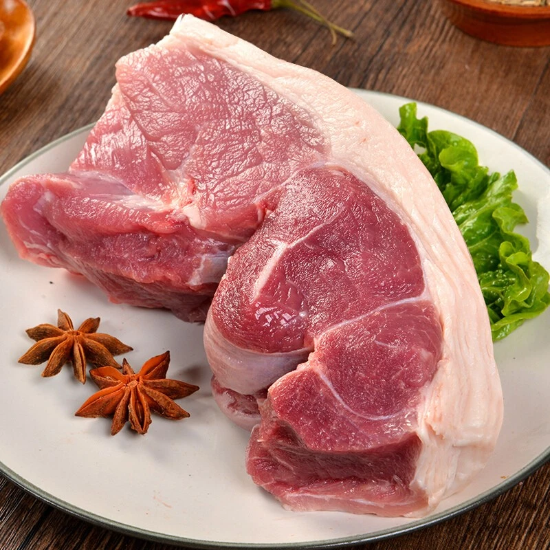 后腿肉7斤沂蒙山土猪肉腿肉正宗农家散养土猪肉瘦肉