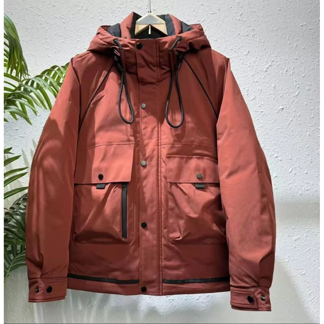 工装连帽时尚帅气情侣加厚保暖冬季外套89039