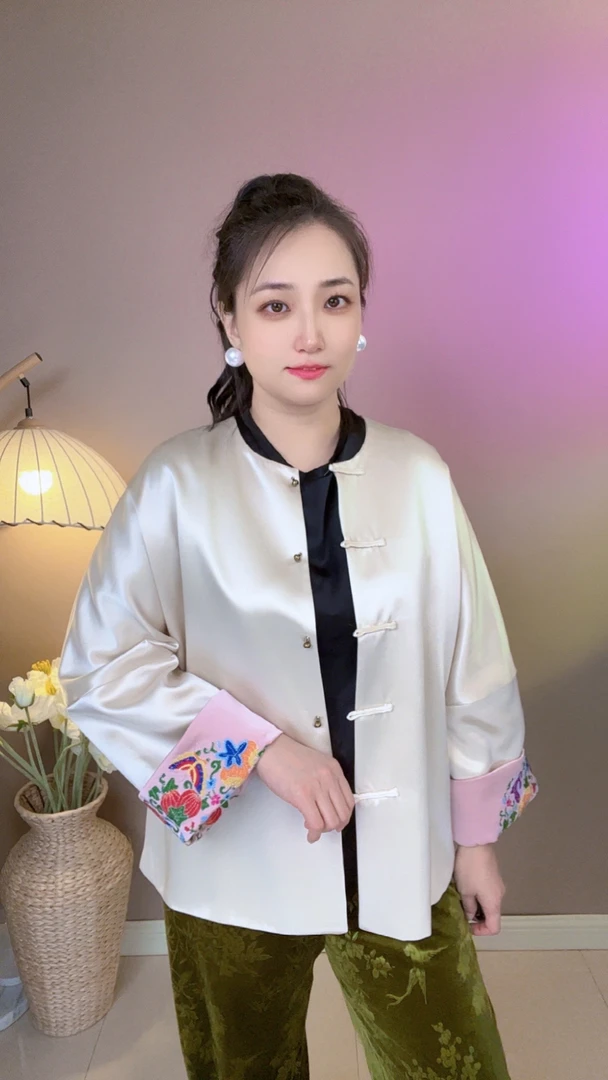 (清样衣)醋酸外套贼好