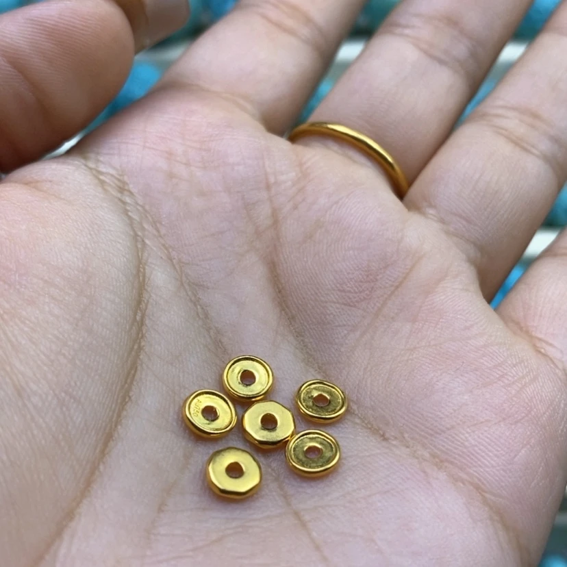 【闪购商品】绿松石颈饰18K金镶嵌小**I