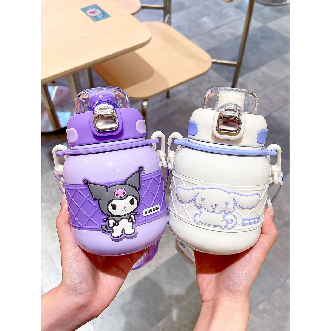 三丽鸥墩墩杯高颜值儿童不锈钢保温杯网红男女学生大容量水杯子