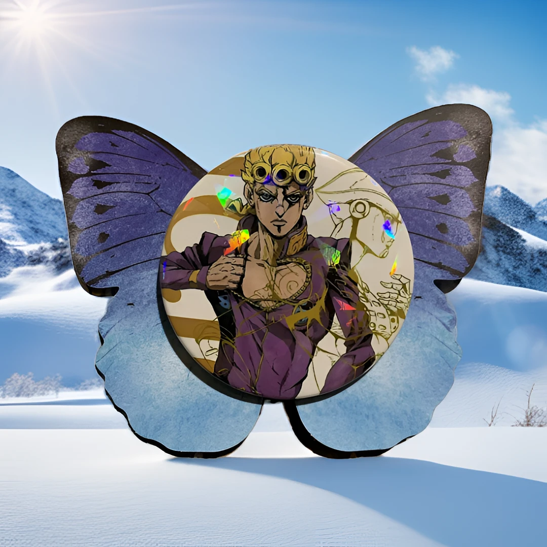 二次元jojo的奇妙冒险动漫同人新周边乔巴纳布加拉提徽章吧唧谷子