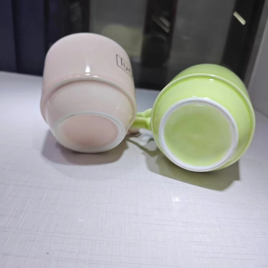 景德镇陶瓷单色釉对杯