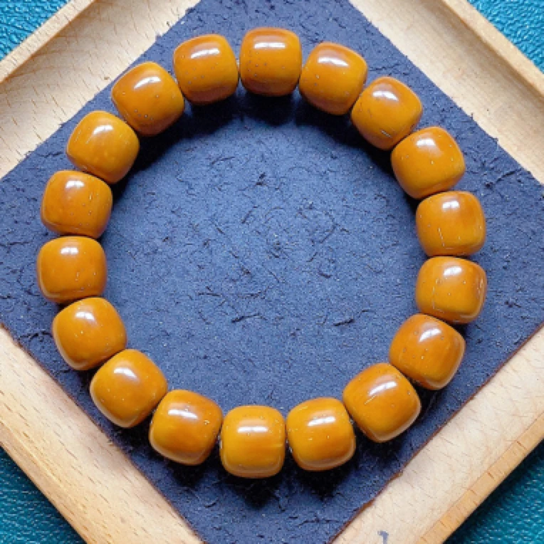 紫金鼠菩提半实心黄金甲老型