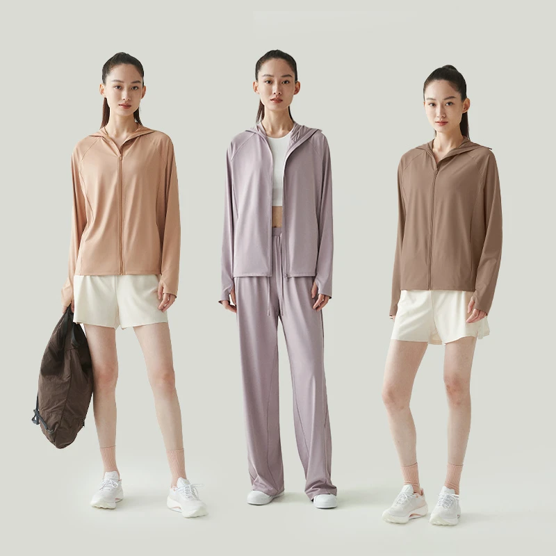 【达人专属】南极人里程碑系列女士基础款防晒衣凉感冰丝面部防晒