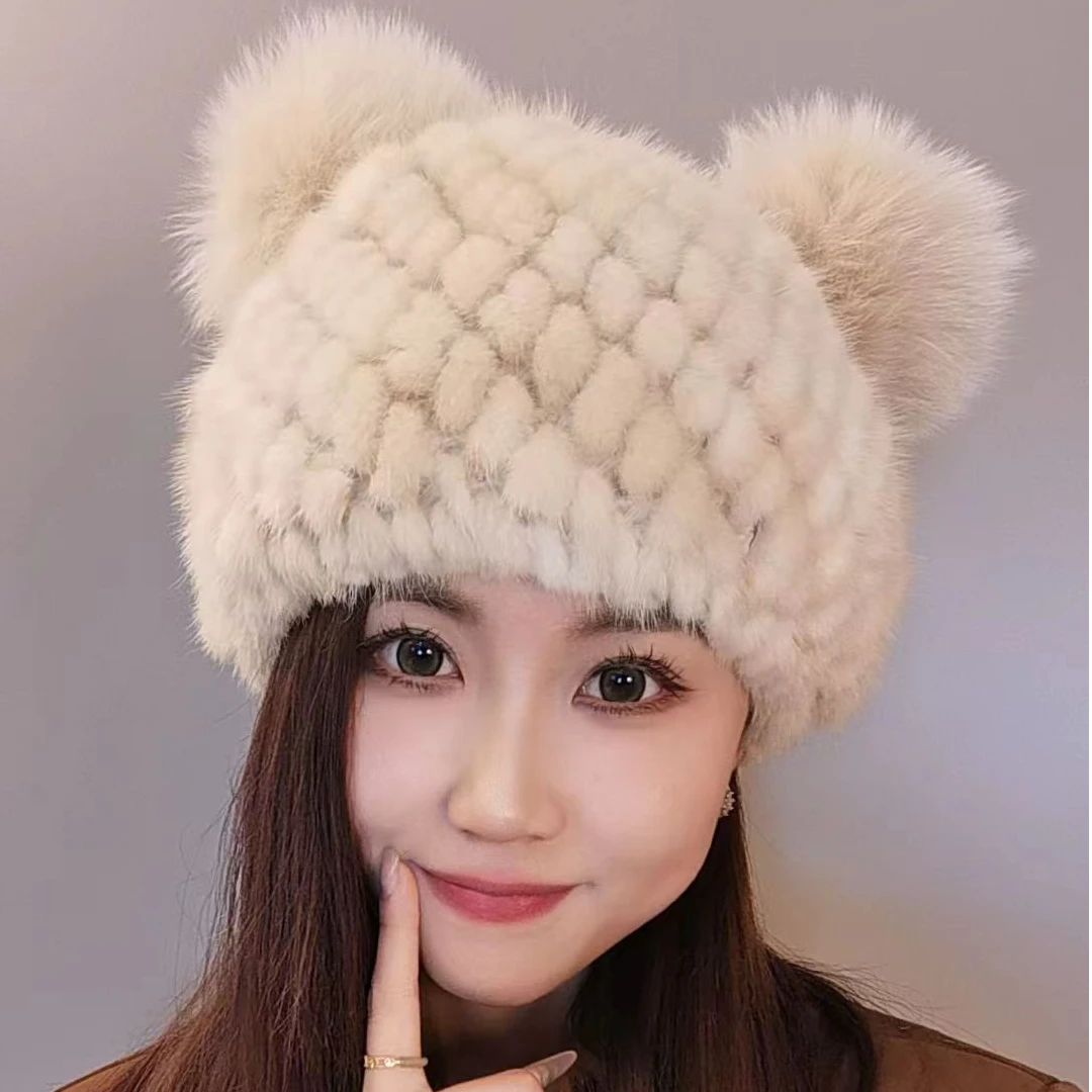 兔兔香香软软小熊米奇小帽子
