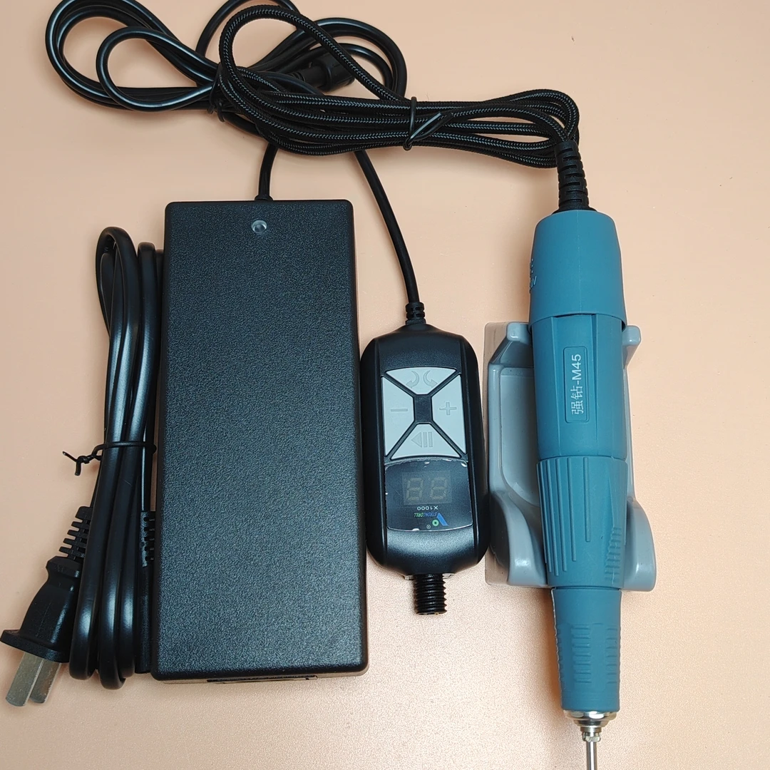 强钻大力王一体机便携式牙机核雕木雕精雕机高速钻手持雕刻吸尘器