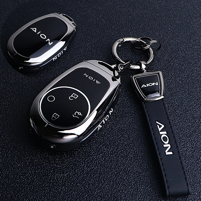 适用2024新款广汽埃安V霸王龙钥匙套埃安霸王龙汽车金属全包男女