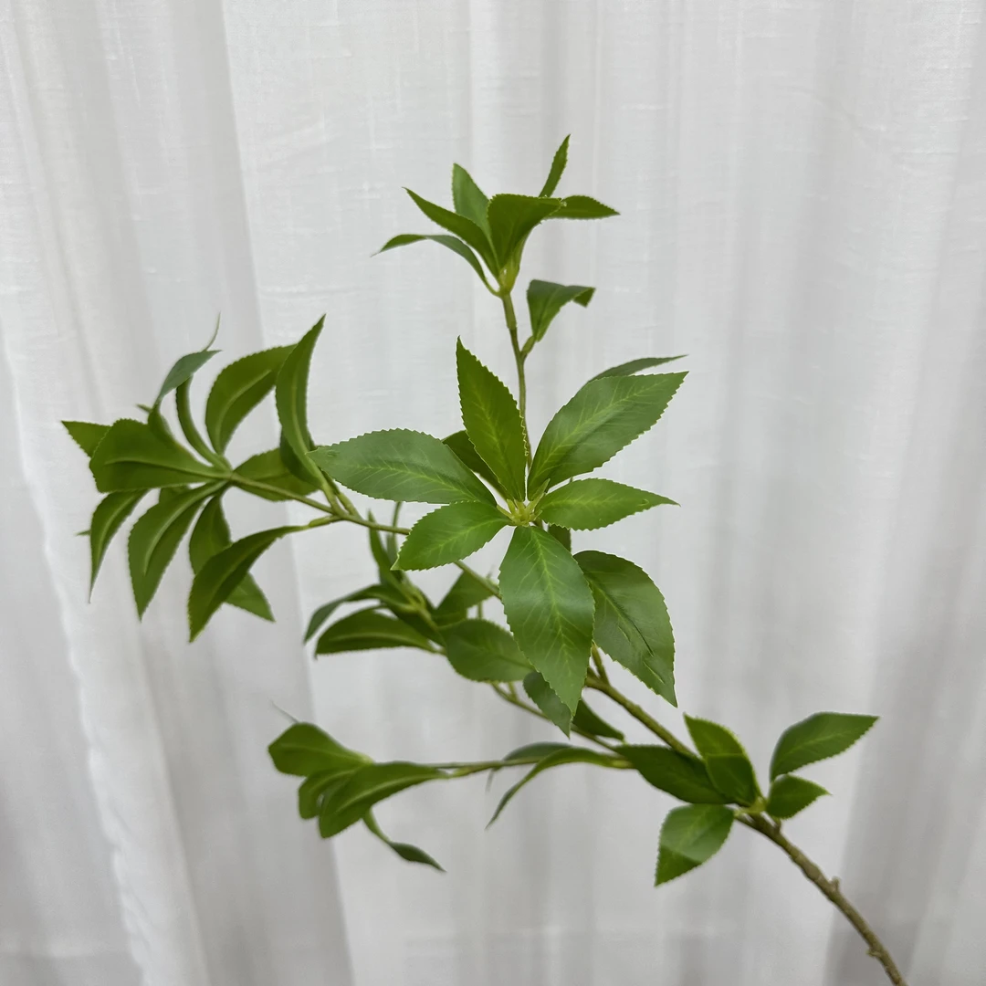 仿真马醉木绿植清新绿叶摆放工艺花艺软装北欧风仿真绿植
