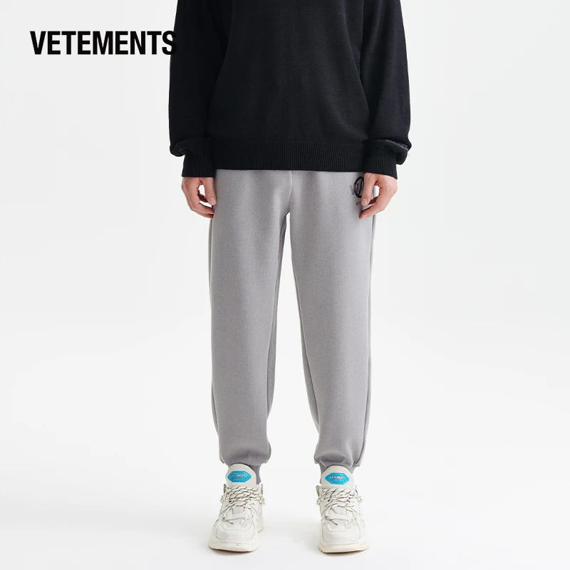 VETEMENTS卫裤男休闲长裤款束脚裤男运动宽松百搭九分裤 63562302