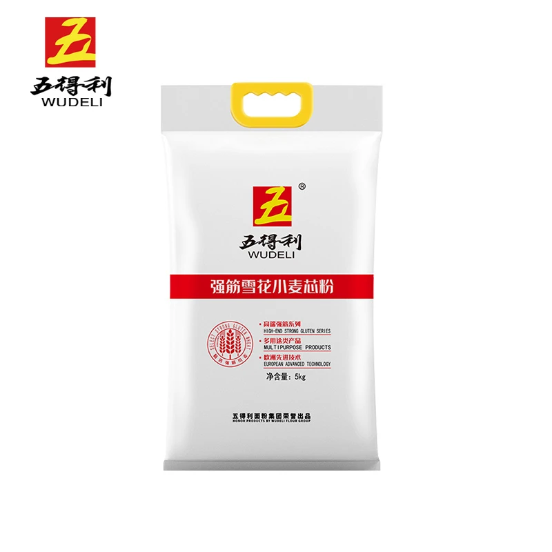 五得利 面粉强筋雪花小麦芯5KG10斤